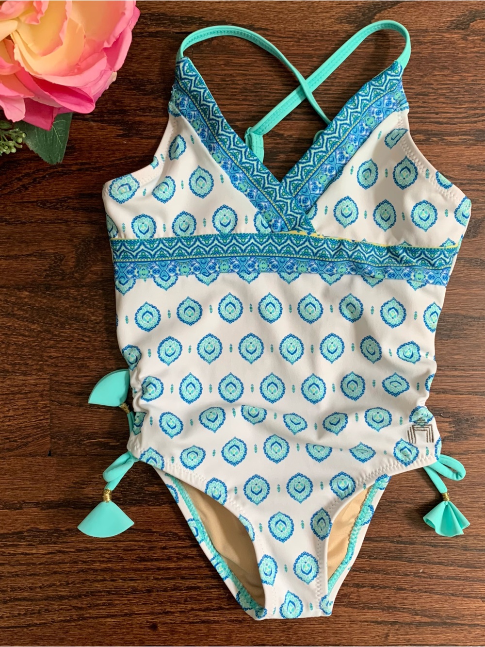 Cabana Life girls swimsuit in size 4T